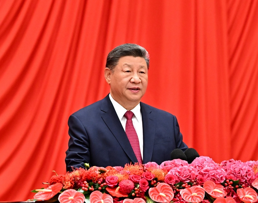 習近平：在慶祝中華人民共和國成立76周年招待會上的講話